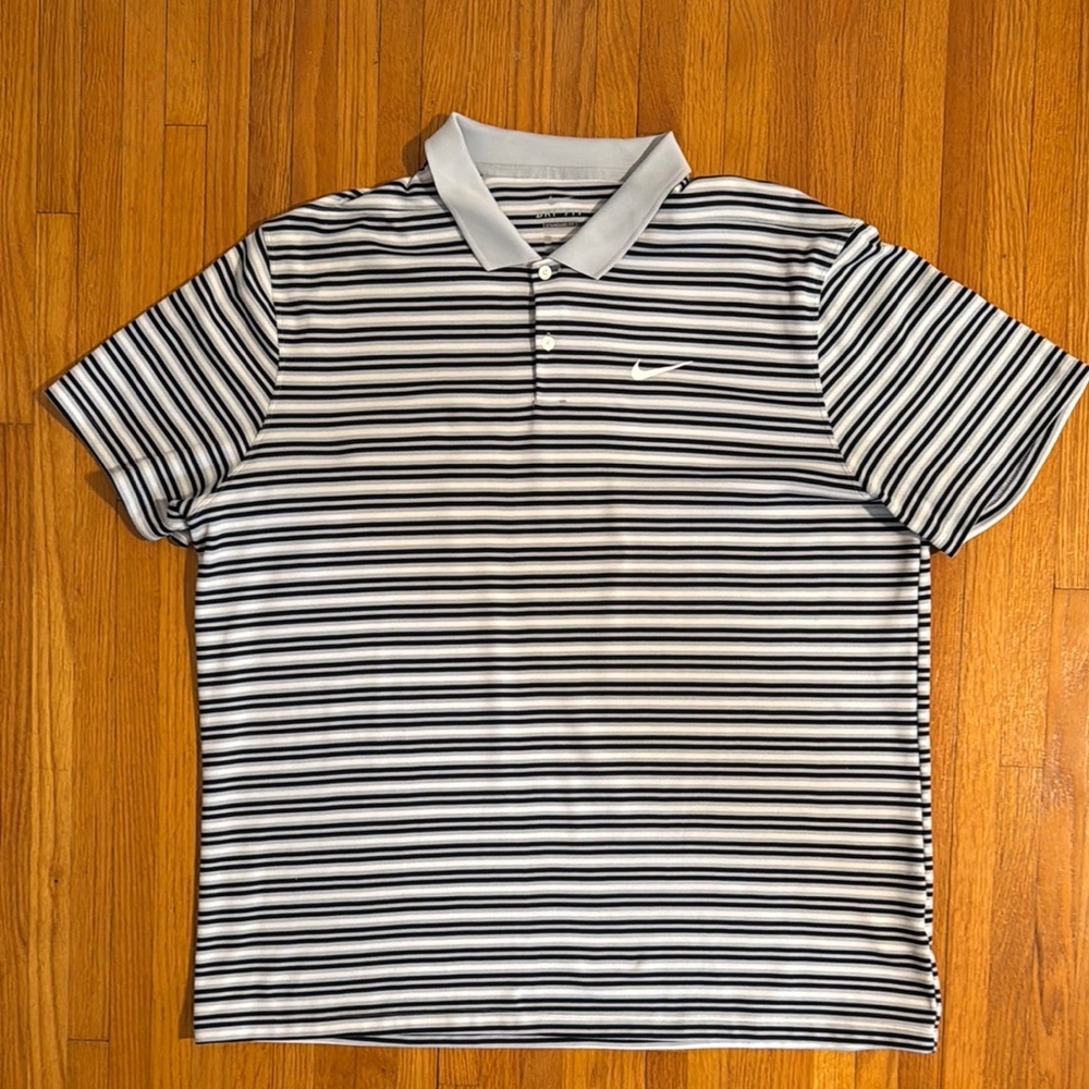 Pre-Owned NIKE GOLF Standard Fit Dri-Fit Polo Men’s XXL COLOR